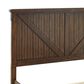 Signature Design by Ashley Lakeleigh Queen Panel Bed with Footboard Bench in Dark Brown, , large