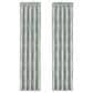 J. Queen New York Tranquility 84" x 50" Window Panel Pair in Aqua, Cream and Gold, , large