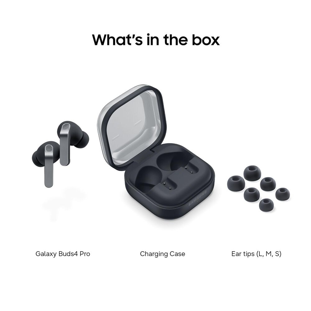 Samsung Galaxy Buds4 Pro in Black, , large
