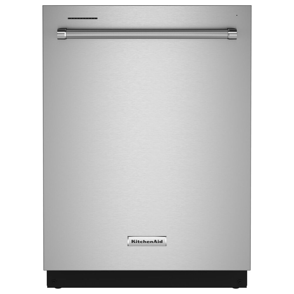 KitchenAid 4pc Kitchen Package with Refrigerator, Range, Microwave, and Dishwasher in Stainless Steel, , large