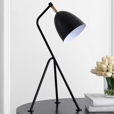 Safavieh Dariel Table Lamp in Black/Brass Gold, , large