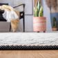 Safavieh Natura NAT475A 2"3" x 8" Ivory and Black Runner, , large