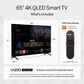 VIZIO 65" Class Quantum 4K QLED HDR in Black - Smart TV, , large