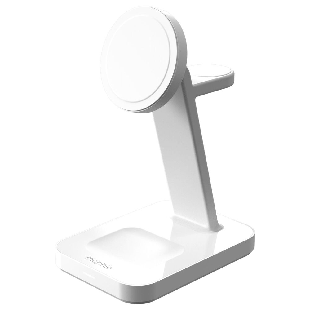 Mophie 3-in-1 Snap Plus Wireless Charge Stand in White, , large