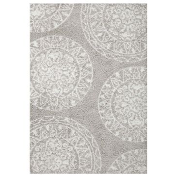 Loloi II Bliss Oriental 2"3" x 4" Grey and White Area Rug, , large