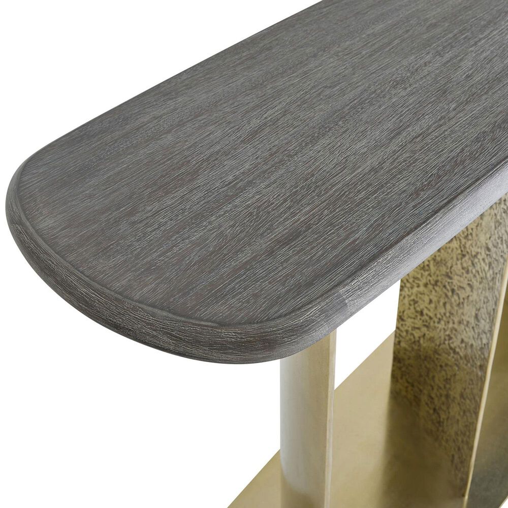 Bernhardt Trost Console Table in Bracken and Dorado Gold, , large