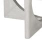 Bassett Mirror Gavin Round Cocktail Table in Driftwood and White, , large