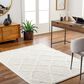 Surya Rodos RDO2301 5"3" x 7" Beige and White Area Rug, , large
