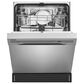Frigidaire 24" Built-In Pocket Handle Dishwasher with ADA in Stainless Steel, , large