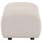 Coaster Burnett Upholstered Ottoman in Ivory, , large
