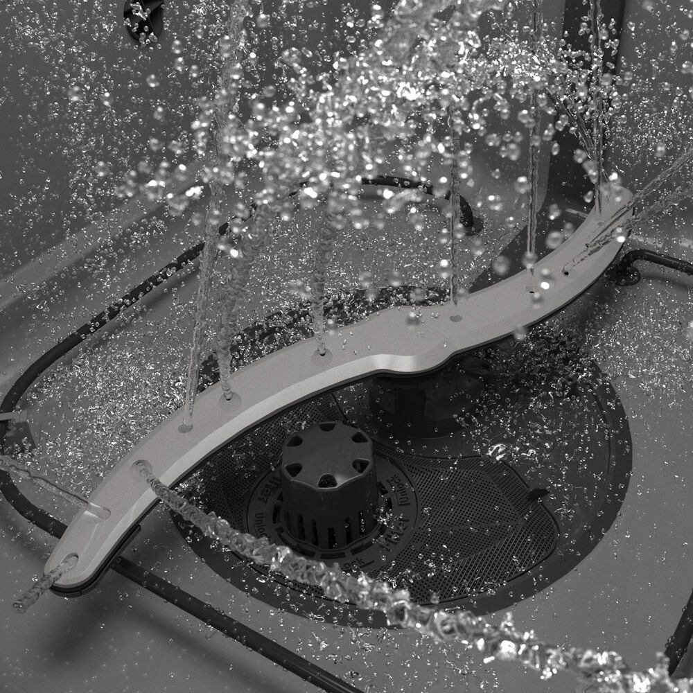 Hotpoint 24" Built-In Front Control Dishwasher with Plastic Interior in Black, , large