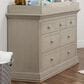 Sorelle Furniture Providence 3 Piece Nursery Set with 4-in-1 Crib, Dresser and Changer Top in Heritage Fog, , large