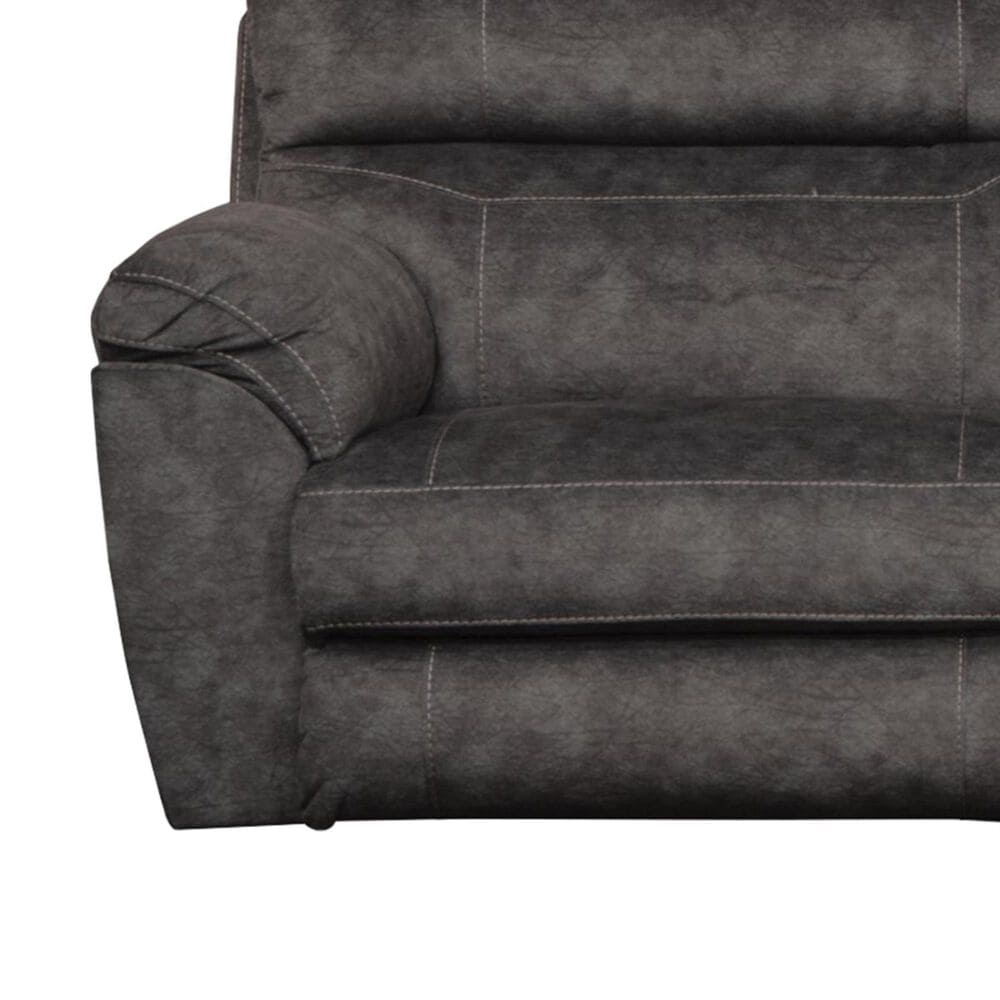 Catnapper Sedona Power Reclining Sofa with Power Headrest in Smoke, , large