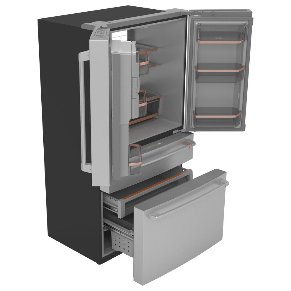 Cafe 22.3 Cu. Ft. 4-Door French Door Refrigerator in Stainless Steel, , large