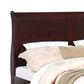 Crown Mark Louis Philip Full Sleigh Bed in Cherry, , large