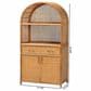 Baxton Studio Mairen 2-Drawer Storage Cabinet in Light Honey, , large