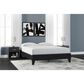 Ashley Finch 1-Drawer Nightstand in Matte Black, , large