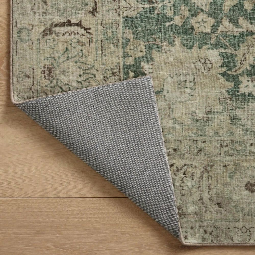Magnolia Home Sinclair 2&#39;3&quot; x 7&#39;6&quot; Jade and Sand Runner, , large