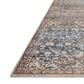 Chris Loves Julia x Loloi Jules 2" x 5" Denim and Spice Area Rug, , large