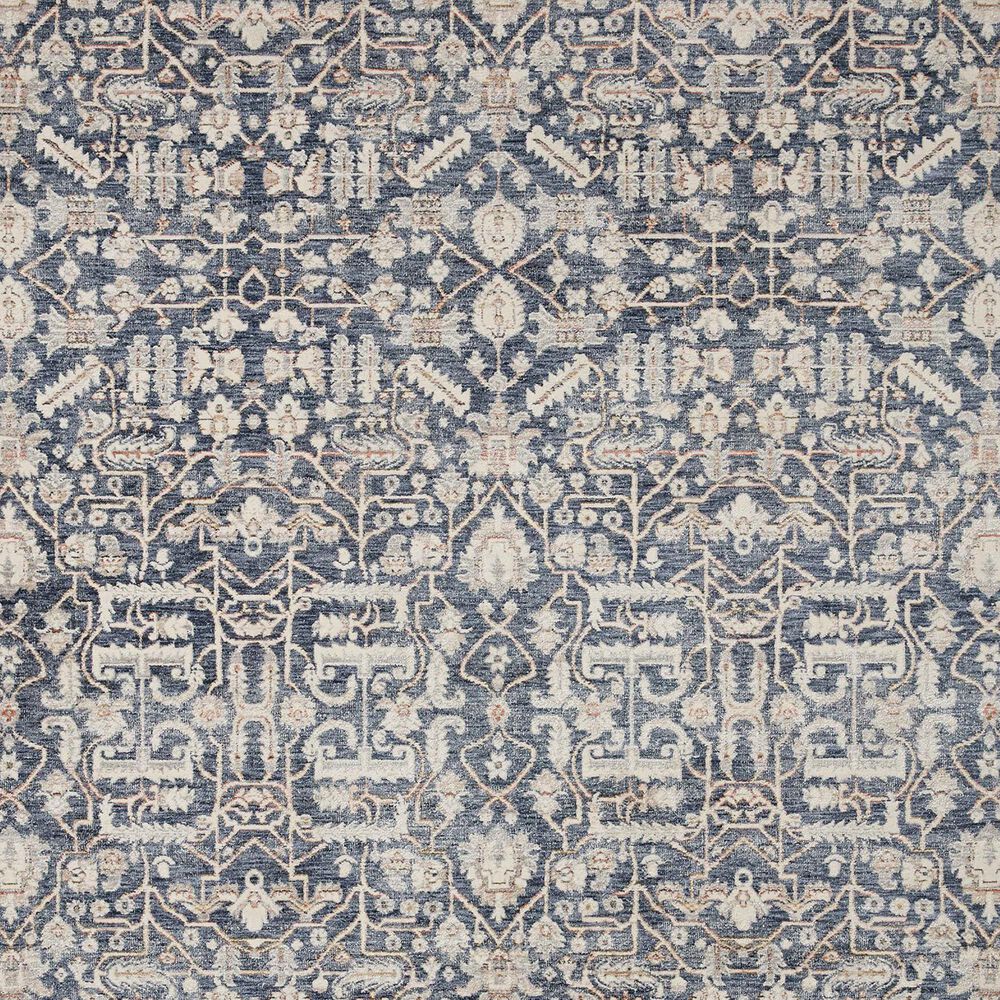 Amber Lewis x Loloi Zuma 2&#39;3&quot; x 3&#39;10&quot; Blue and Ivory Area Rug, , large