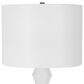 Uttermost Architect Table Lamp in White and Antique Brushed Brass, , large
