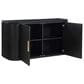 Steve Silver Colvin 2-Door Server in Black, , large