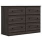 Lemoore Essential 45" 6-Drawer Dresser in Grey Walnut, , large