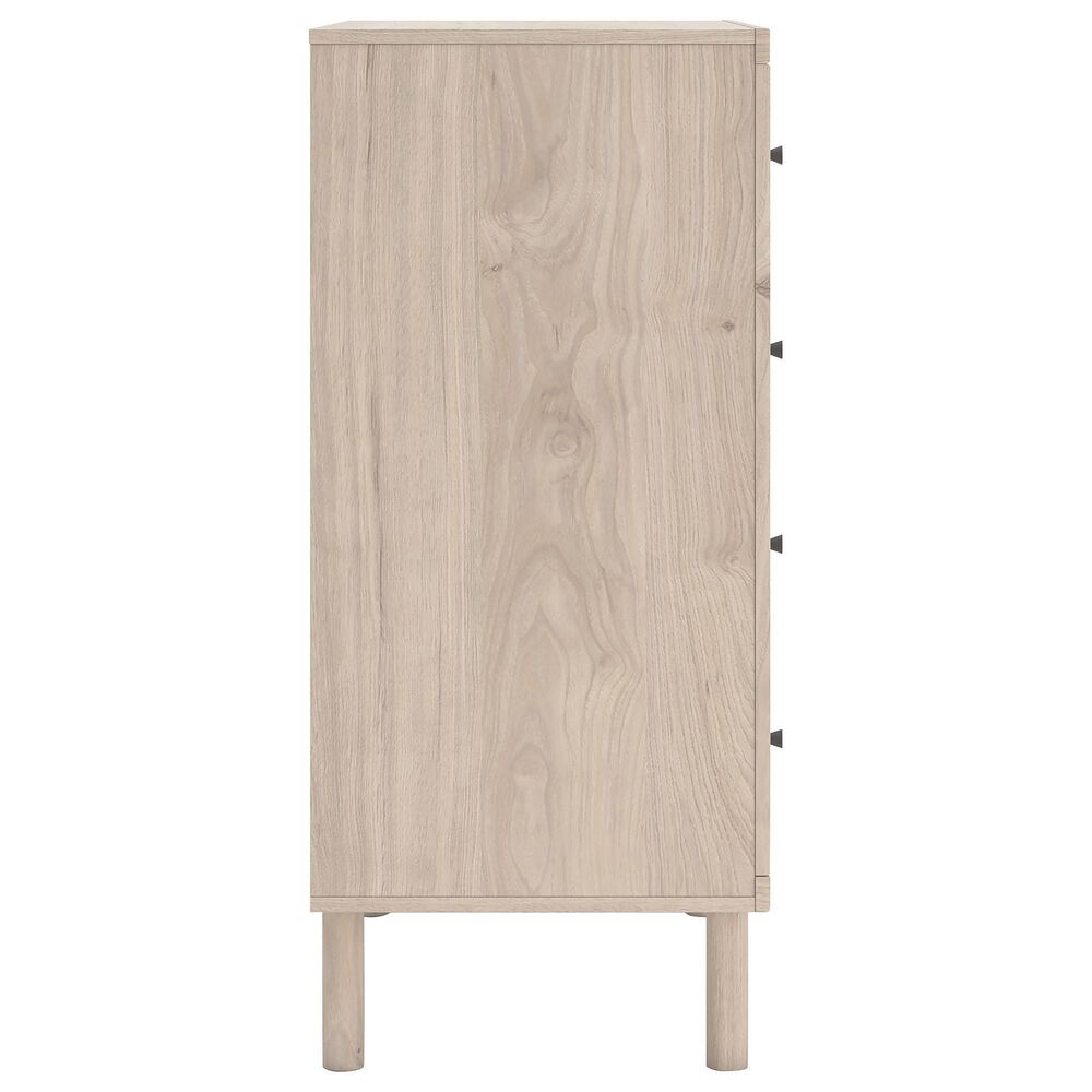 Ashley Arloster 4-Drawer Chest in Tan, , large