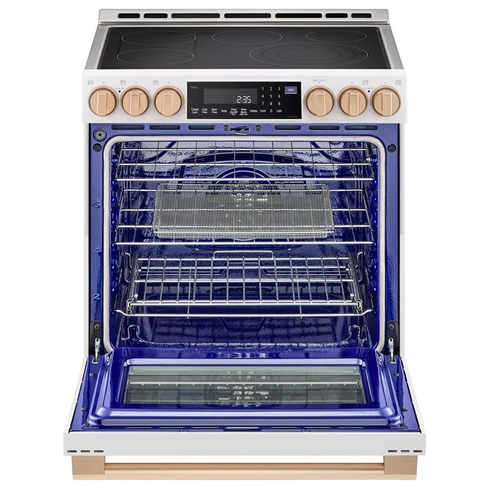LG Studio 30&quot; Smart Slide-in Electric Range with  Air Fry and Convection in Essence White, , large