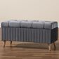 Baxton Studio Hanley Storage Ottoman in Grey, , large