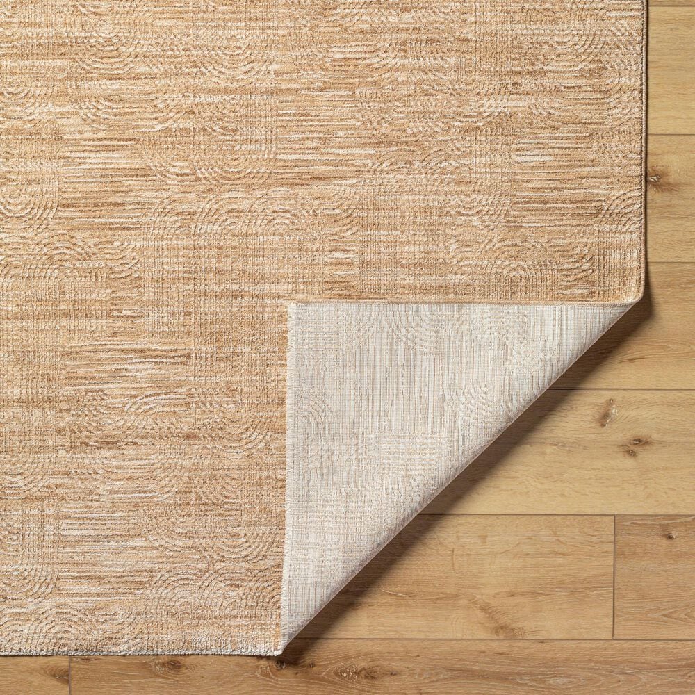Surya Masterpiece MPC-2310 Beige, Tan and Medium Brown 2&#39;7&quot; x 7&#39;3&quot; Runner, , large
