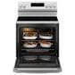 GE Appliances 30" Freestanding Electric Range with Self-Clean in White, , large