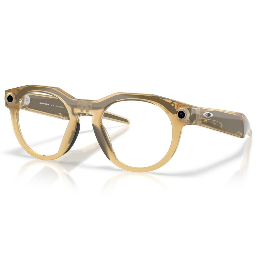 Oakley Sunglasses Meta HSTN Sunglasses with Transitions Brown Lenses in Light Curry, , large