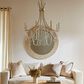 Quorum Malin 8-Light Chandelier in Antique Silver, , large