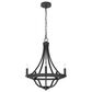 Hunter Perch Point 18" 5-Light Chandelier in Noble Bronze, , large