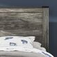 Ashley Frandern Twin Panel Bed in Black and Warm Gray, , large