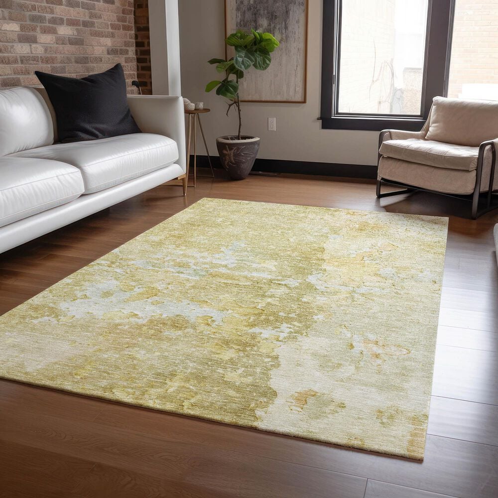 Dalyn Rug Company Ravenna RN3 5&#39; x 7&#39;6&quot; Gold Area Rug, , large