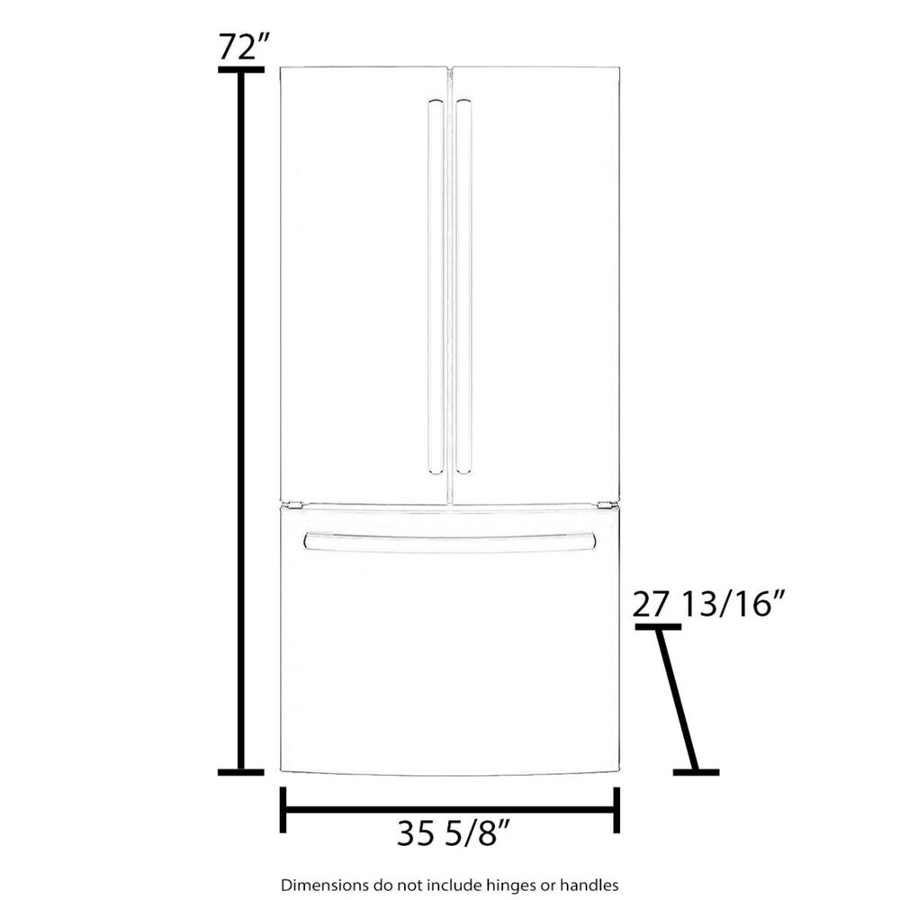 Bosch 36&quot; French Door 3-Door Refrigerator in Stainless Steel, , large
