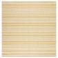Surya Eagean EAG-2424 Mustard and Ivory 6"7" Square Indoor/Outdoor Area Rug, , large