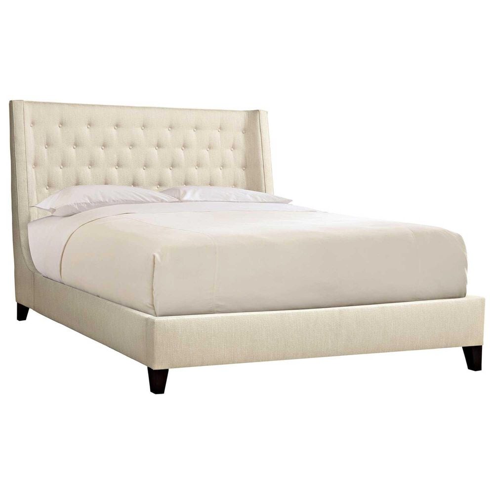 Bernhardt Maxime Queen Upholstered Bed in Cream, , large
