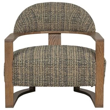 Century Leer Accent Chair in Multicolor and Green, , large