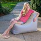 Jaxx Juniper Patio Bean Bag Chair in Tan, , large