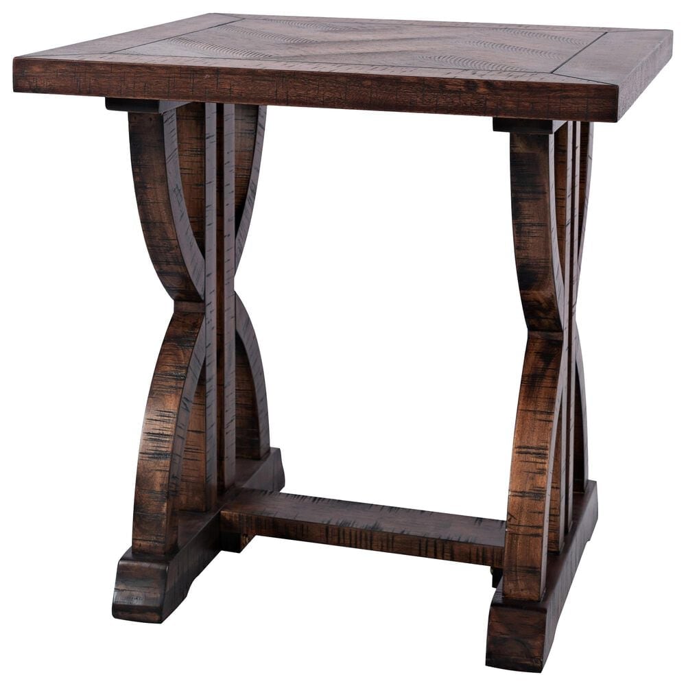 Waltham Fairview End Table in Oak Brown, , large