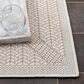 Safavieh Bermuda 2" x 10" Cream and Beige Indoor/Outdoor Performance Runner, , large