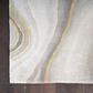 Nourison Prismatic 9"9" x 13"9" Charcoal Grey Area Rug, , large