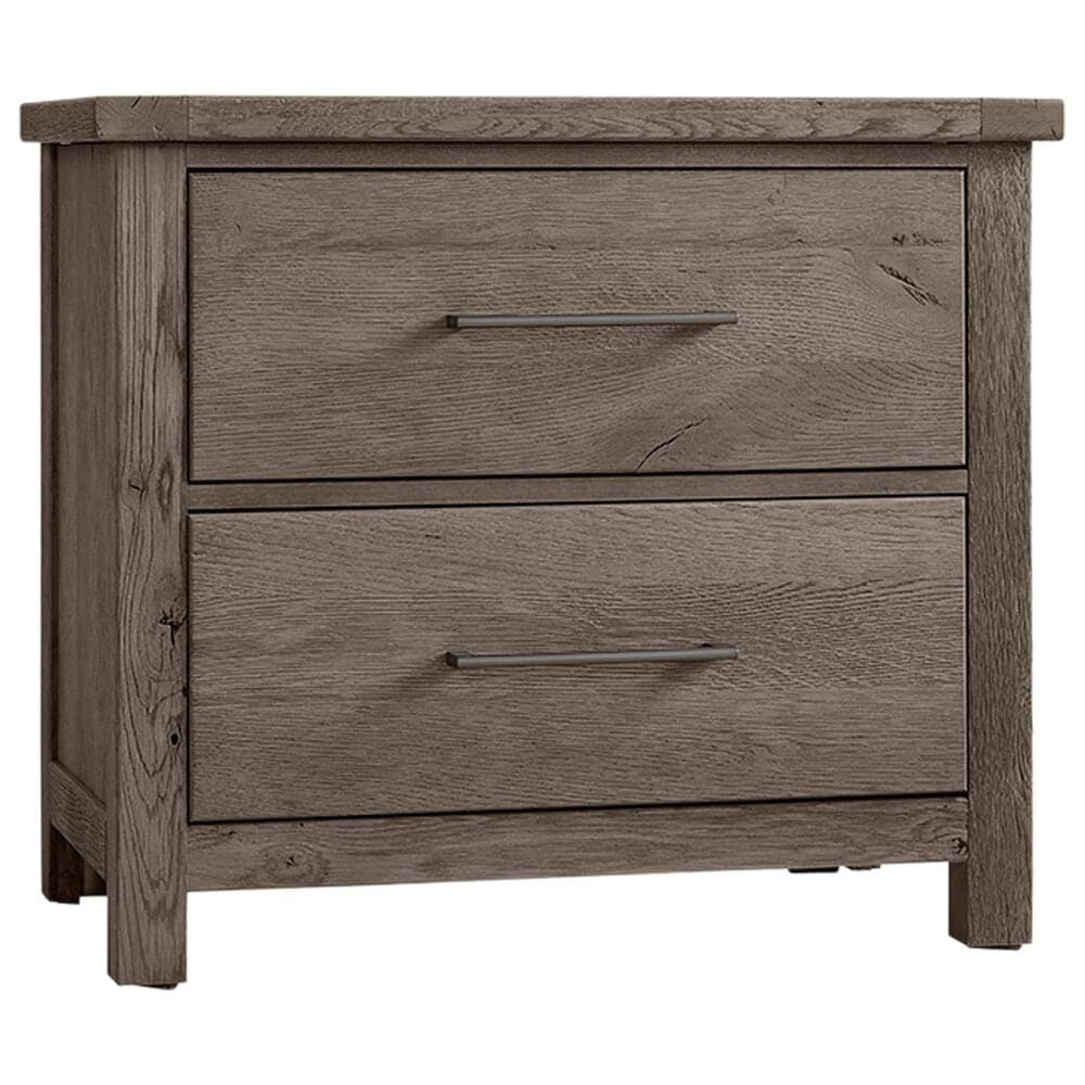 Viceray Collections Dovetail 2 Drawer Nightstand in Mystic Grey, , large
