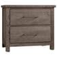 Viceray Collections Dovetail 2 Drawer Nightstand in Mystic Grey, , large