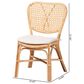 Baxton Studio Nadira Side Chair in Natural Brown, , large
