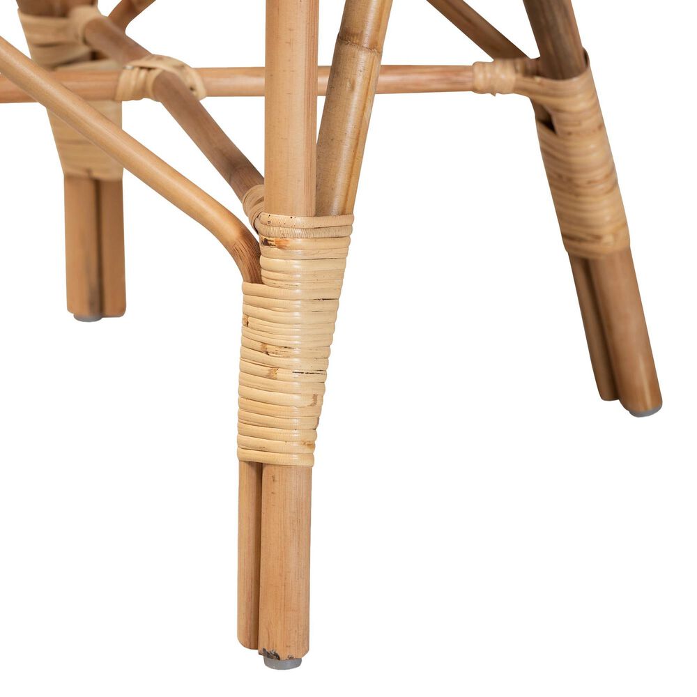 Baxton Studio Sheraton Arm Chair in Natural, , large