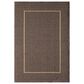 Central Oriental Santorini Long Floats 5"3" x 7"7" Pebble and Natural Area Rug, , large